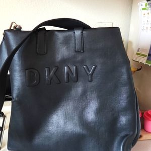 Black DKNY bag